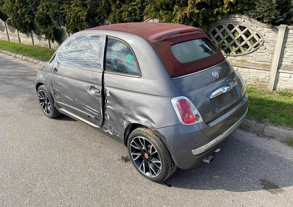 Fiat 500 cena 16400 przebieg: 130747, rok produkcji 2010 z Turek małe 191